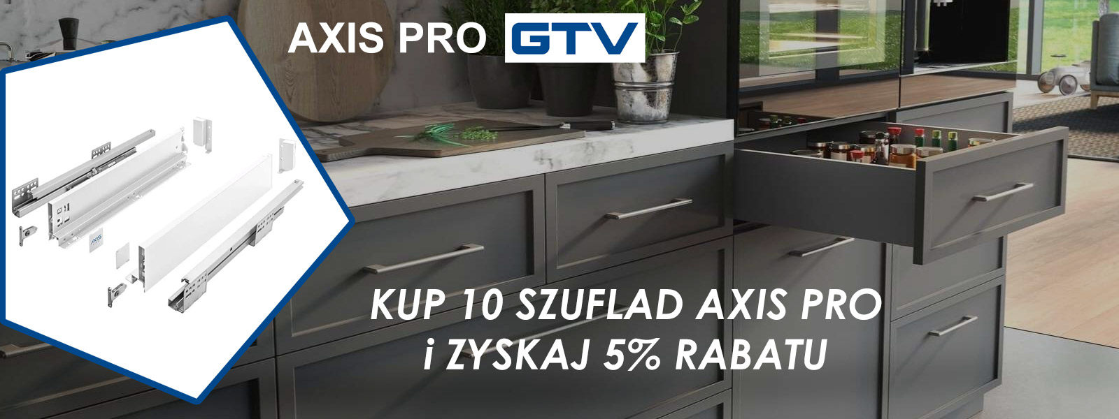 AXIS PRO zyskaj 5 procent rabatu