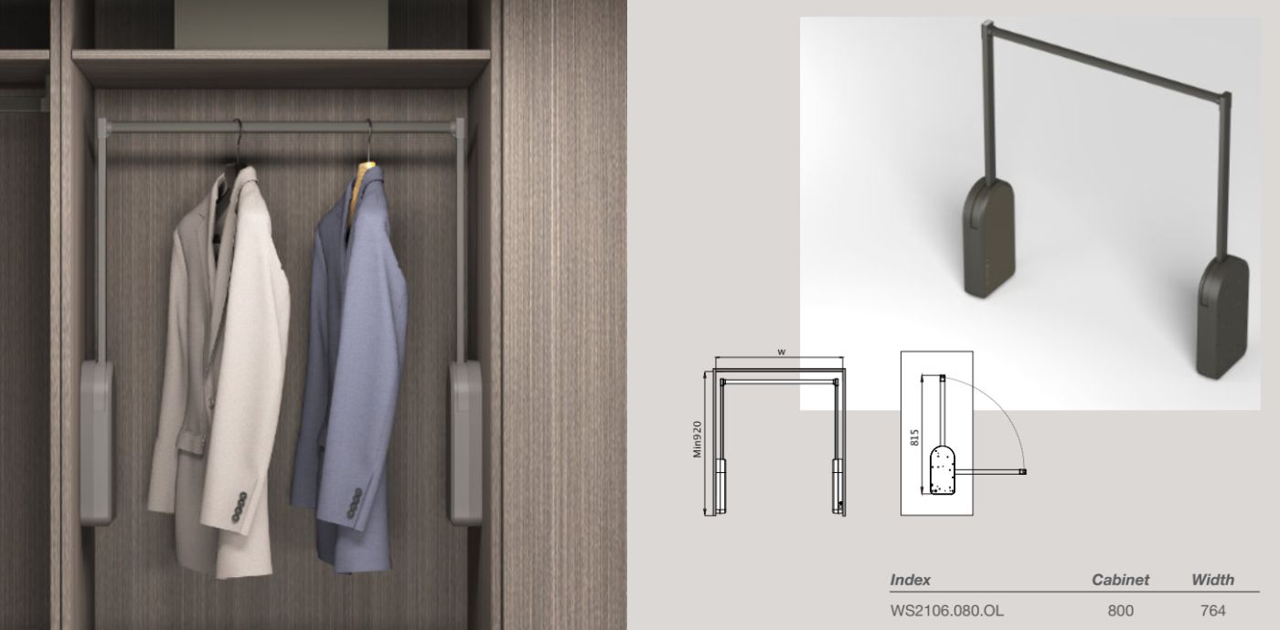 Pantograf elektryczny W800